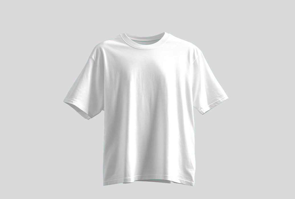 PLAYERA OVERSIZE BLANCA