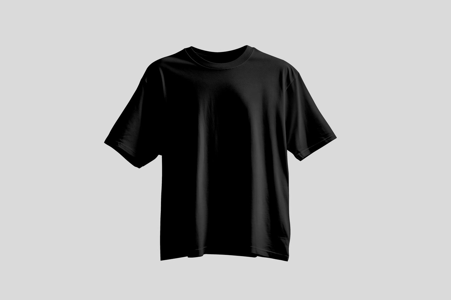 PLAYERA OVERSIZE NEGRA