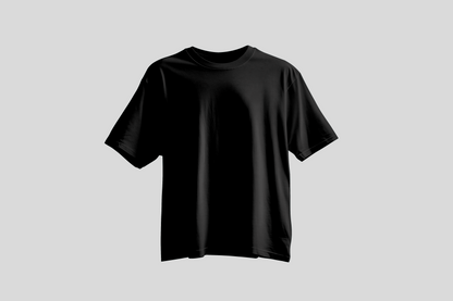 PLAYERA OVERSIZE NEGRA
