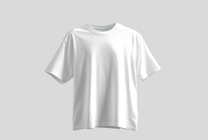 PLAYERA OVERSIZE BLANCA