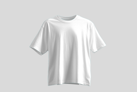 PLAYERA OVERSIZE BLANCA